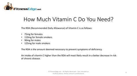 Ppt Vitamin C What You Need To Know Powerpoint Presentation Free Download Id7575959