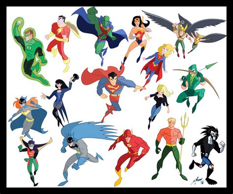 Dc comics characters by Granamir30 on DeviantArt