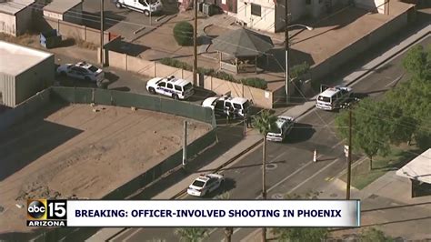 Suspect Dead In Phoenix Officer Invovled Shooting Youtube