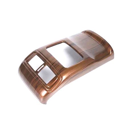 Abs Peach Wood Grain Rear Air Vent Outlet Frame Trim For Honda Cr V