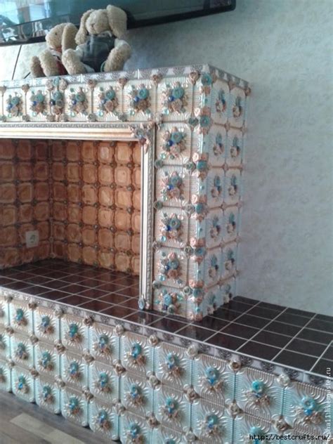 Очень красивый фальшивый камин своими руками - Russian-Handmade.com