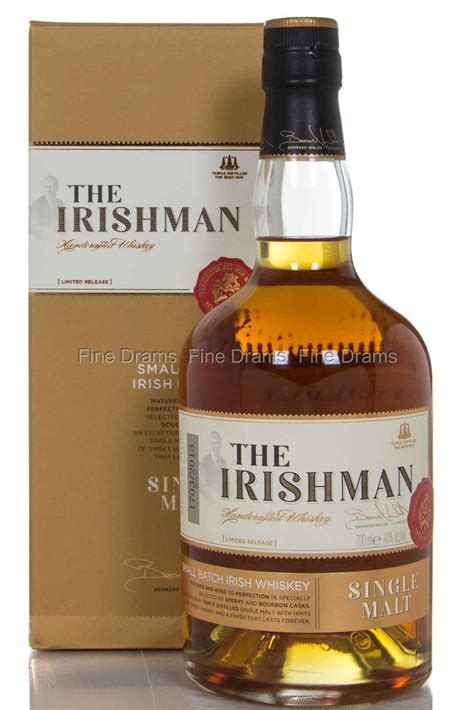 The Irishman Single Malt Irish Single Malt Whiskey