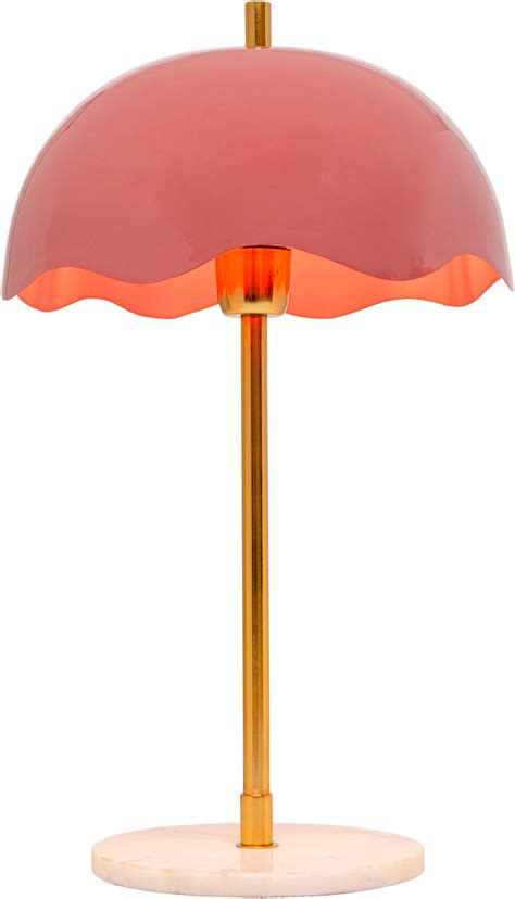 KARE Design Bordlampe Lia Pink 50cm - Rosa - Bordlamper | Ellos.no