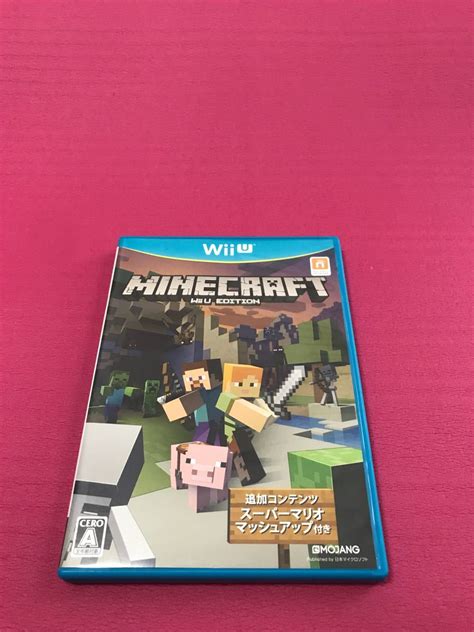 中古WiiU マインクラフト エディション MINECRAFT EDITION の落札情報詳細 ヤフオク落札価格検索 オークフリー