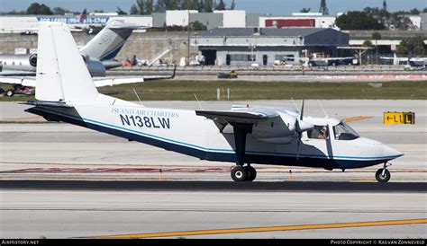 Aircraft Photo Of N138lw Britten Norman Bn 2a 27 Islander Island