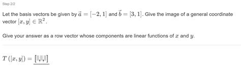 Solved Step Let T R R Be A Linear Map And A A A Chegg