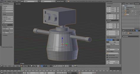 Beginner Blender Tutorial How To Model And Animate A Robot • Dototot