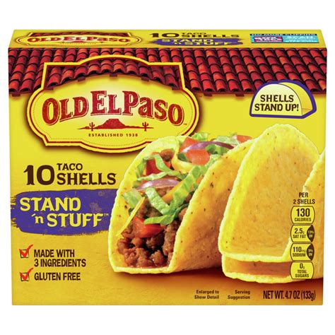 Save on Old El Paso Stand 'N Stuff Taco Shells Gluten Free - 10 ct ...