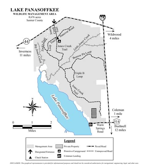 Lake-Panasoffkee-Trail-Map | N2Backpacking