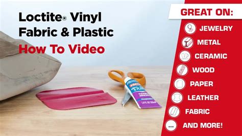 Loctite Vinyl Fabric And Plastic Repair Flexible Adhesive Pack Of 1