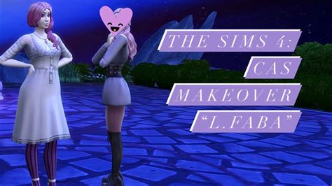 The Sims 4 CAS Townie Makeover L Faba Симс 4 КАС преображение