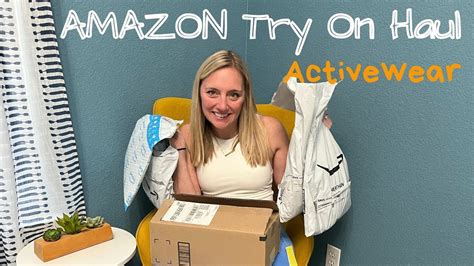 Amazon Activewear Try On Haul Amazontryonhaul Youtube