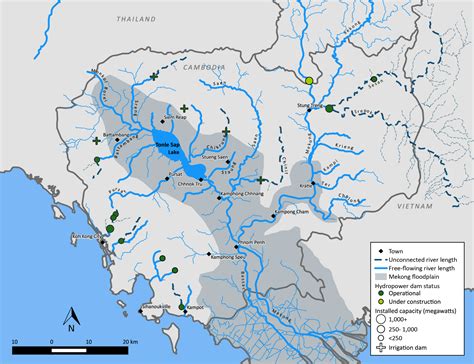 Mekong River Map 1