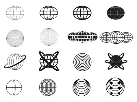 Y2k Globe Vector Art Icons And Graphics For Free Download