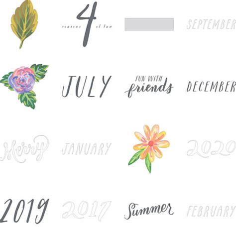 Painted Seasons Calendar Wall Calendar | Shutterfly