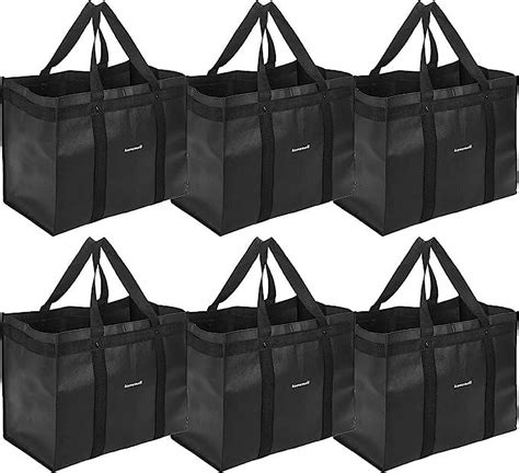 Homemell Large, Heavy Duty, Reusable, Foldable Shopping Tote Bag ...