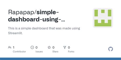 GitHub - Rapapap/simple-dashboard-using-streamlit: This is a simple ...