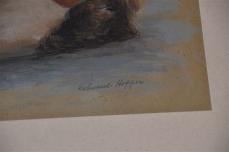 Nude Woman Painting Watercolor By Edward Hopper Real Collectors Weekly