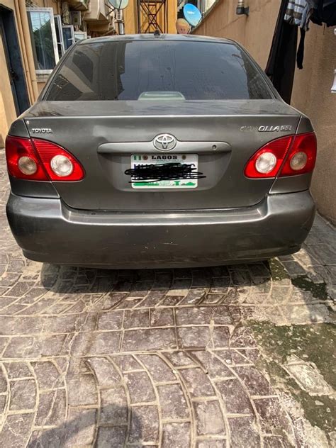 Neat Nigerian Used Toyota Corolla Going For M Autos Nigeria