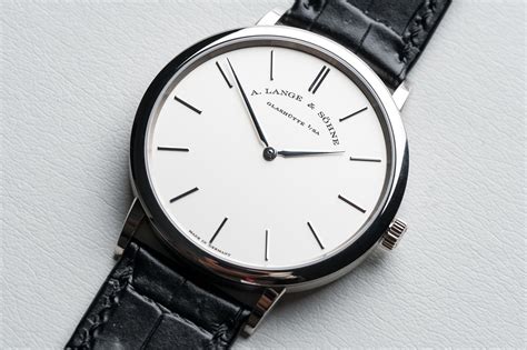 A. Lange & Söhne Saxonia Thin And The Purity Of Design