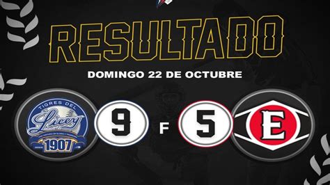 Resumen Tigres Del Licey Vs Leones Del Escogido Oct Serie