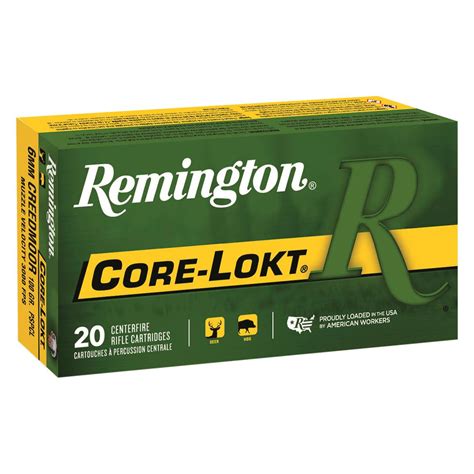 Remington 6 Mm Rem 100 Grain PSP Core Lokt 20 Rounds 12063 6MM