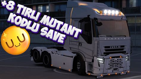 ETS 2 1 49 SAVE 8 Tırlı Mutant Feldbinder Dorseli FULL KODLU