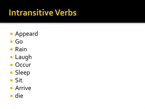 8 Transitive Intransitive And Linking Verbsppt