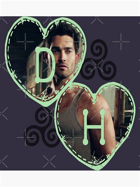 Wonderful Memory Teen Wolf Derek Hale Alpha Cute T Poster For Sale