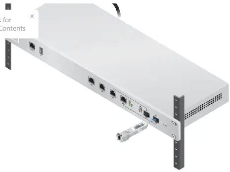 UBIQUITI USG-PRO-4 UniFi Security Gateway User Guide