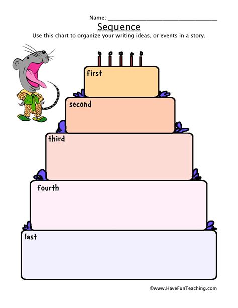 Sequencing Worksheets - Have Fun Teaching