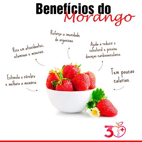 Benefícios do Morango Food Strawberry Fruit