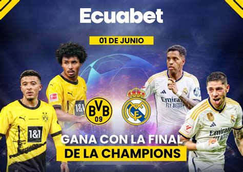 Real Madrid Vs Borussia Dortmund Cuotas De La Final De La UCL