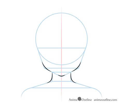 The right way to Draw an Anime Face (Construction & Proportions ...