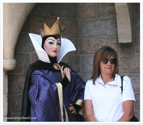 Evil Queen Character Spot at Disneyland - Food Fun & Faraway Places