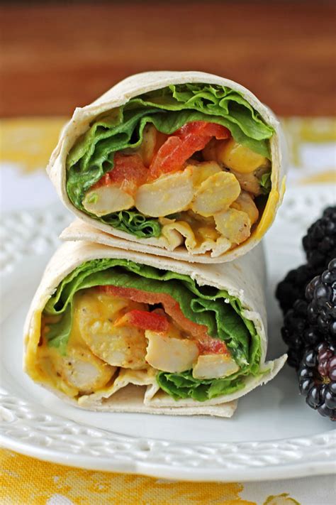 Honey Mustard Chicken Wraps Recipe Healthy Recipes