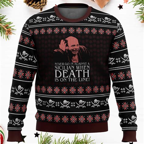 Vizzini The Princess Bride Ugly Christmas Sweater - Nouvette