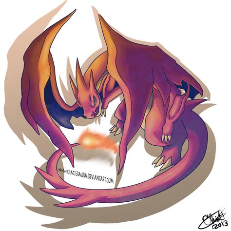 Mega Charizard (Y version) by Roselinath on DeviantArt