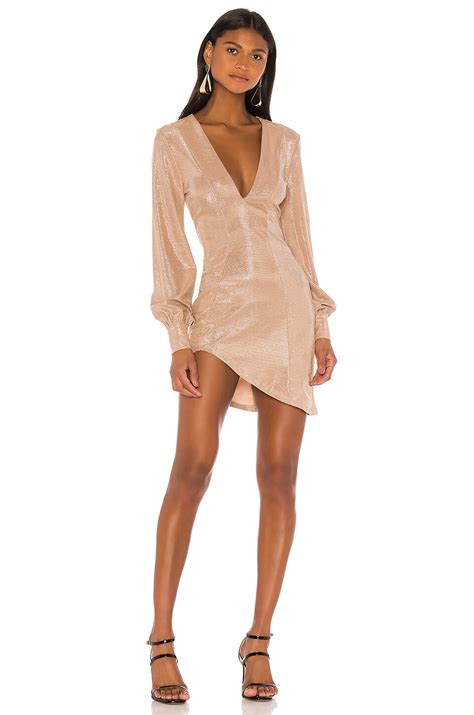 Michael Costello X Revolve Lily Mini Dress In Light Pink Revolve