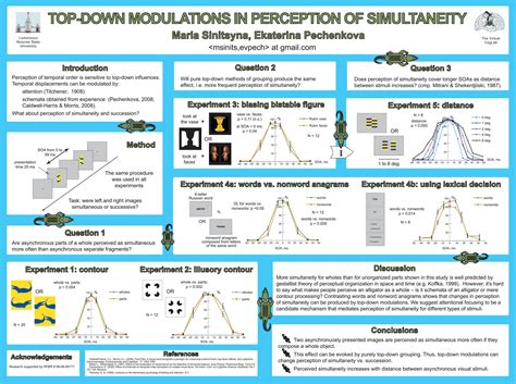 Постерная конференция по когнитивной науке 16 июня 2011 года