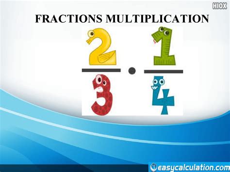 Fractions multiplication by Jothi Sweety - Issuu