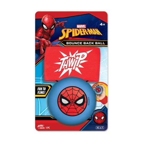 Marvel Spider-Man Bounce Back Ball Toy, 1 ct - Kroger