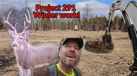 Project Winter Excavator Work Southern Illinois Hunting Land For