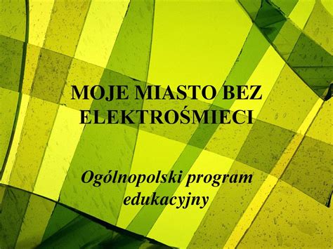 Moje Miasto Bez Elektro Mieci Ppt Pobierz