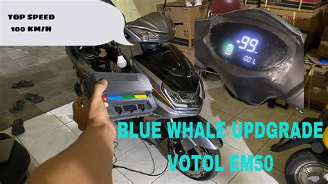 Pasang Votol Em Pnp Uwinfly Blue Whale W Youtube