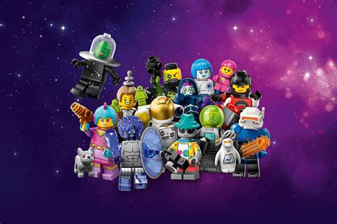 Lego Space Minifiguren Serie Van Opengemaakte Doosjes