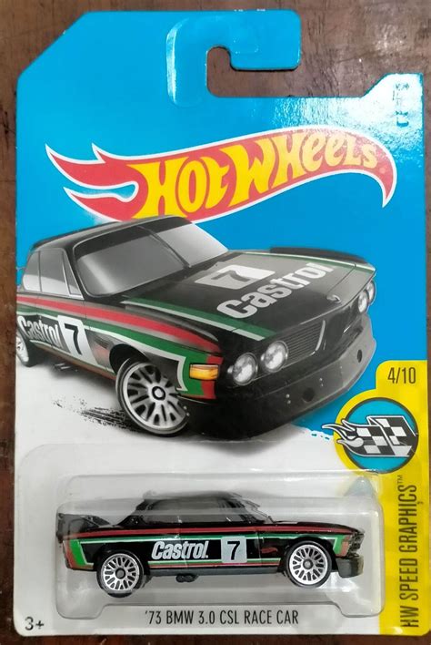 Hot Wheels Bmw Csl Race Car Mainan Atau Koleksi Lazada Indonesia
