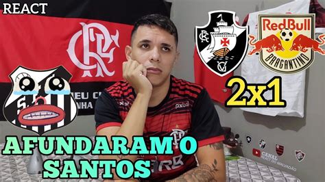 REACT VASCO 2X1 RB BRAGANTINO MELHORES MOMENTOS E GOLS BRASILEIRÃO