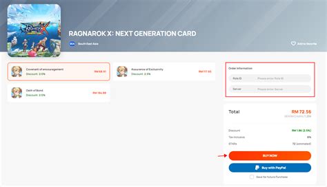 How To Top Up Ragnarok X Next Generation Kafra Card In Seagm Seagm