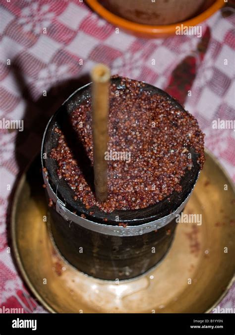 Tongba The Fermented Millet Drink Popular In Sikkim Bhutan And Nepal In